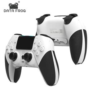 DATA FROG PS4 게임패드용 블루투스 호환 무선 컨트롤러, PC 조이스틱, PS4, PS4 프로, PS4 슬림 게임 콘솔