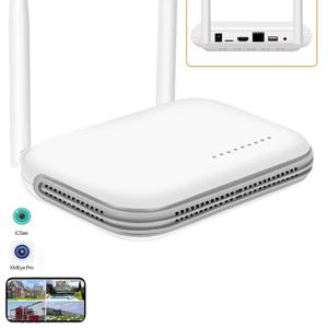 미니 WiFi NVR 8CH H.265 네트워크 비디오 레코더 Onvif 얼굴 감지 이메일 경고 XMEYE ICSee 앱과 호환 가능