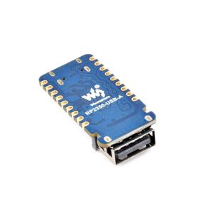 Waveshare RP2350-USB-A 미니 개발 보드, 라즈베리 파이 RP2350A 기반 듀얼 코어 및 듀얼 아키텍처 마이크로컨트롤러, 150MHZ