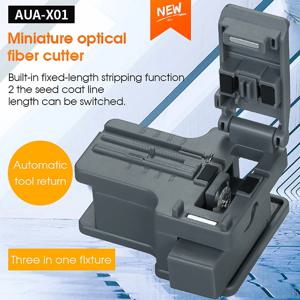 COMPTYCO 미니 AUA-X01 광섬유 절단기 광섬유 냉접속용 절단 칼 FTTH 광섬유 케이블 커터 도구
