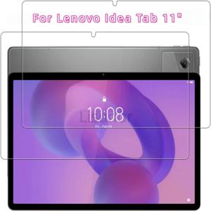 레노버 아이디어 탭 11 인치 2025 TB-336ZU TB-336FU 지문 방지 보호 필름용 HD 강화 유리 화면 보호기 2개