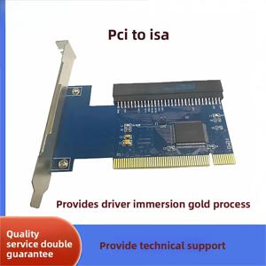 32비트 PCI-8비트 ISA 어댑터 카드 – 세금 관리 카드/사운드 카드용 62핀 컨버터 보드(케이블 옵션 포함)