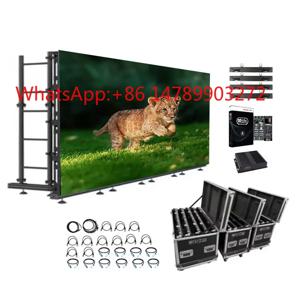 P3.91 저전력 16비트 그레이스케일 LED 패널 안정적인 대규모 라이브 이벤트 대여 비디오 월 스크린