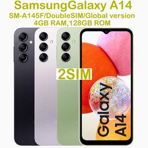 삼성 갤럭시 A14 A145F 글로벌 에디션 2SIM 안드로이드 스마트폰 6.6인치 중고 삼성 안드로이드 폰 50MP 5000mAh 15W 언락