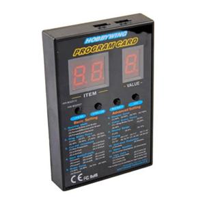 Hobbywing RC 자동차 LED 프로그램 카드, 120A 프로그램 박스, 2C 86020010 프로그램 카드, XERUN 및 EZRUN 시리즈 자동차 브러시리스 ESC