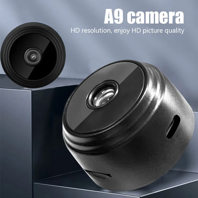 A9 미니 카메라 HD 720P 지능형 홈 보안 IP WiFi 카메라 모니터 모바일 원격 카메라 모바일 원격 애플리케이션
