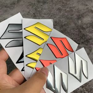 3D 스즈키 오토바이 스티커 자동차 엠블럼 데칼 로고 키트