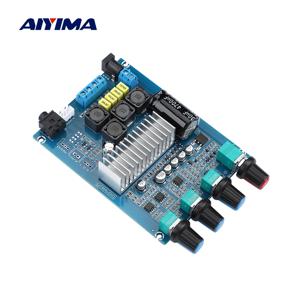 AIYIMA 전력 증폭기 보드 오디오 TPA3116 HiFi 50Wx2 디지털 Amplificador 2.0 사운드 채널 스테레오 홈 DIY 스피커 앰프
