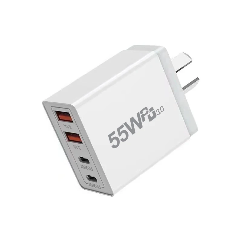 AU 플러그 Xiaomi Redmi iPhone 용 고속 USB 충전기 유형 C 충전기 삼성 휴대 전화 빠른 충전 어댑터 PD 벽 충전
