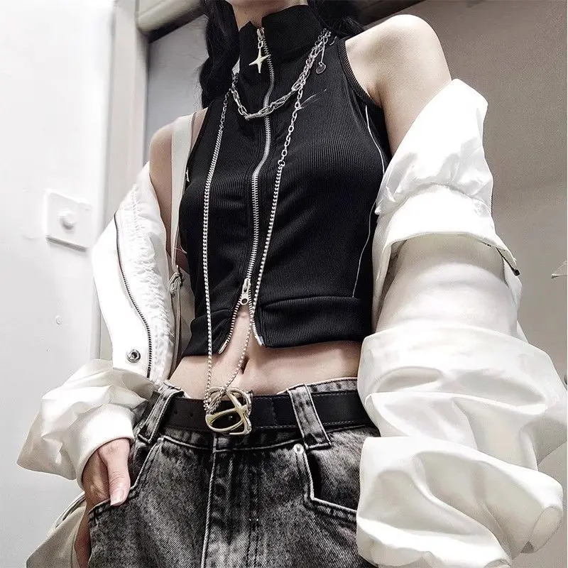 하라주쿠 레트로 코트 의상 봄 가을 펑크 고딕 재킷 섹시한 록 조끼 정장 탑 유니폼 할로윈 카니발 의상 복장