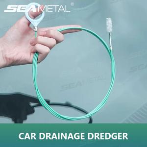 SEAMETAL 3m 자동차 하수구 막힘 제거 브러쉬 자동차 선루프 긴 호스 배수구 막힘 제거 파이프 도구 클리너 자동차 액세서리