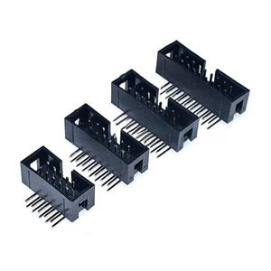 10PCS DC3 심플 헤더 소켓 2.54MM 피치 스트레이트 핀 벤트 핀 6/8/10/14/16/20/26/30-40/50P