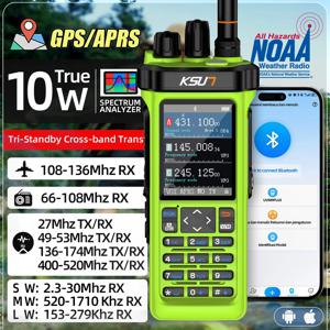 전문가용 장거리 무전기 GPS APRS 라디오 단파 휴대용 VHF UHF 통신 트랜시버 무선 장치 889plus
