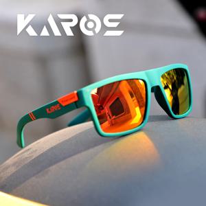 KAROS 패션 편광 선글라스 남성 여성 럭셔리 운전 낚시 여행 빈티지 스퀘어 선글라스 남성용 UV400 안경