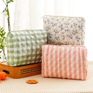 Happyflute 1 Pc 귀여운 프린트 엄마 가방 지퍼 싱글 버튼 신생아 기저귀 보관 가방 여행 카트 보관 가방