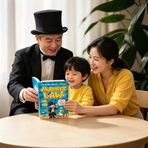 머피의 법칙 어린이를 위한 만화책, 8~12세 어린이를 위한 삶의 원리 설명 그래픽 소설, 재미있는 과학 그림책