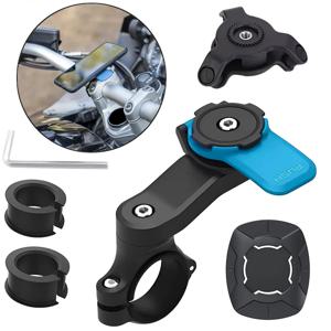 오토바이 자전거 휴대폰 홀더 폰 브래킷 진동 방지 장치 자전거 핸들바 360 °   회전식 내비게이션 지원