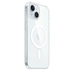 Magesafe 자기 투명 무선 충전 케이스 iPhone 11 12 13 14 15 Pro Max Plus Mini X 7 8 SE 충격 방지 PC 커버