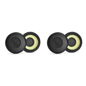 교체용 이어패드 Jabra Evolve 20 20se 30 30II 40 65 65+용 전문 단백질 가죽 헤드폰 이어 쿠션