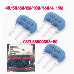 10개 스루홀 세라믹 공진기 CSTLS8M00G53-B0 4M/6M/8M/10MHz 4.19M