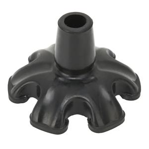 지팡이 팁 6필러 디자인 미끄럼 방지 고무 19mm 지팡이 팁, 보행 지팡이 및 사격 지팡이용 고무 팁