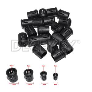 3mm 5mm 8mm 10mm 검정색 플라스틱 램프 LED 다이오드 홀더 검정색 클립 베젤 소켓 마운트 유용한 LED 다이오드 홀더 검정색 클립