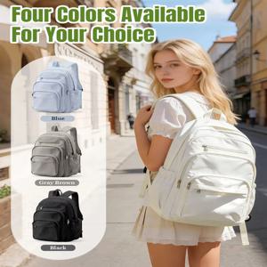 Schoolbag 여학생 중학교 방수 배낭 대용량 고등학교 가방 Ins 스타일 중학교 배낭