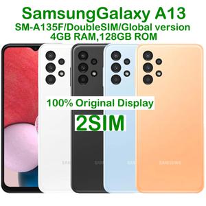 중고 삼성 갤럭시 A13 A135F 글로벌 에디션 2SIM 스마트 안드로이드 폰 6.6인치 50MP 리퍼비시 삼성 스마트폰 5000mAh 15W
