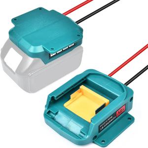 Makita 18V BL1830 BL1840 DIY RC 장난감 용 전원 변환기와 호환되는 파워 휠 배터리 어댑터