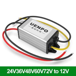 36V48V60V72V ~ 12V DC-DC 컨버터 전원 공급 장치 전압 조정기 24V ~ 12V 스텝다운 모듈
