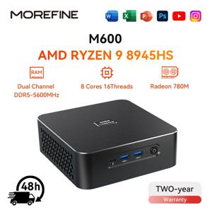 MOREFINE 미니 PC 게이머 CPU Ryzen 9 8945HS AMD R7 8845HS R7-8745HS R5-8645HS 2.5G LAN Windows11PRO 데스크탑 컴퓨터 게임용 PC