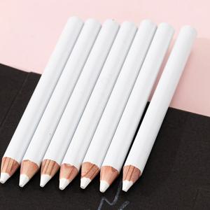 6개입 화이트 재단사 펜 패션 드레스 마커 재봉 도구 초크 컷프리 재단사 의류 연필 재봉 액세서리 패브릭 연필