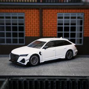 MGT 1/64 RS6 ABT 합금 다이캐스트 모델 자동차 컬렉션 장난감 스테이션 차량 성인용 선물(포장 없음)