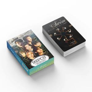 92개의 작은 카드 신규 앨범 팬 지원 포토 카드, 인사말 카드, 저널 스티커, LOMO 카드 수집용 선물