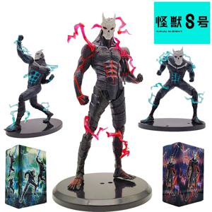 RED New Monster 8 피규어 21cm Kaiju Number Eight 피규어 Kafka Hibino 스탠드 몬스터 폼 No. 8 애니메이션 장식 모델 장식품