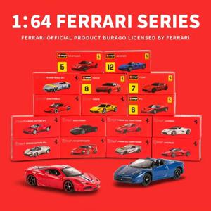 Bbugo 1:64 페라리 812 데이토나 SP3 SF90 SP1 F40 488GTB 599GTO ENZO 정적 다이 캐스팅 차량 Collectible Hobbies Model Car Toys