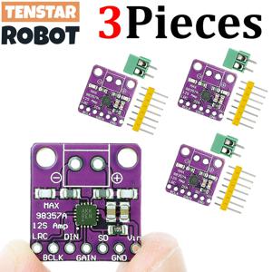 TENSTAR 3pcs Max98357 I2S 3W 클래스 D 증폭기 브레이크 아웃 인터페이스 Dac 디코더 모듈 Raspberry Pi Esp32 용 필터리스 오디오