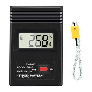 TM902C 디지털 K 유형 온도계 센서 + 열전대 프로브 감지기 -50 ℃   to1300 ℃   온도 측정기