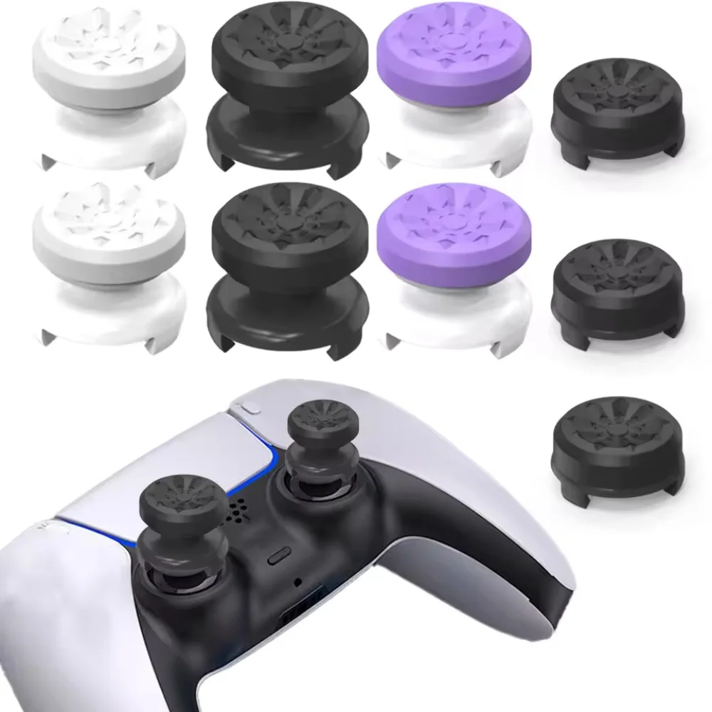 PS4 PS5 갤럭시 조이스틱 호환 8BitDo 얼티밋 컨트롤러 스틱 실리콘 캡용 하이 라이즈 퍼포먼스 프릭스