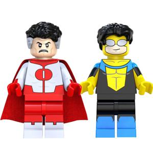 3D 인쇄된 무적의 옴니맨 마크 그레이슨 액션 피규어 코스프레 애니메이션 모델 슈퍼히어로 다관절 장난감 장식품 선물