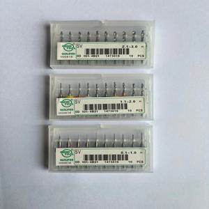 새로운 10PCS PCB 드릴 비트 텅스텐 합금 생크 드릴 0.1/0.3/0.35/0.4/0.45/0.5/0.55/0.6-3.175mm 회로 기판 CNC 드릴 비트