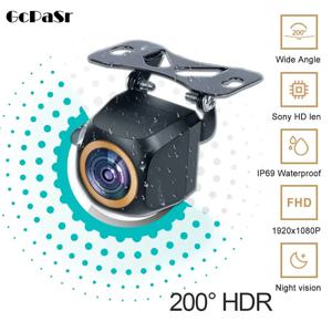 자동차 후방 카메라 200 °   AHD 1920x1080P 어안렌즈 골든 렌즈 풀 HDR 야간 투시 차량 후방 카메라 전방 카메라