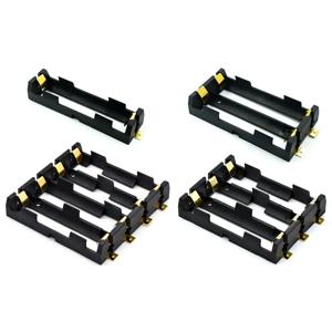 18650 SMT 배터리 홀더 18650 SMD 배터리 박스 보관 케이스 컨테이너 보론 핀이 있는 보조 배터리 충전식 SMT 1x2x3x4x