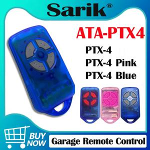 ATA PTX4 시큐라코드 차고 문짝 리모컨, 롤링 코드, 전기 게이트 제어 오프너, 433.92MHz
