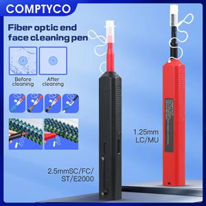 FTTH 광섬유 청소 펜 광섬유 클리너 도구 SC/FC/ST(2.5MM) LC(1.25MM) 광섬유 커넥터 광섬유 클리너