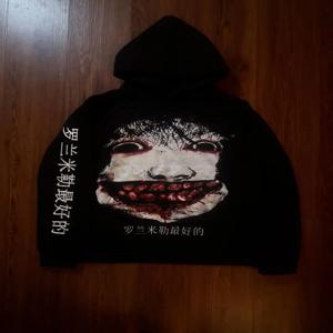Drolandmiller Death Forest 후드티 여성 고스 스트리트웨어 탑 그런지 펑크 하라주쿠 스웨트셔츠 오버사이즈 후드티 Y2k 의류