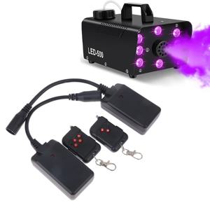 400W 500W 900W 1500W 스테이지용 연기 장비 LED 표시등이 있는 XLR 3핀 인터페이스용 포그 머신 리모컨