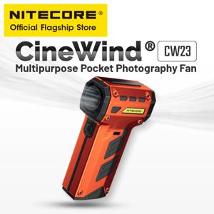 NITECORE CW23 다목적 포켓 사진 팬 전기 휴대용 송풍기 캐논 소니 짧은 비디오 자동차 캠핑용 진공청소기