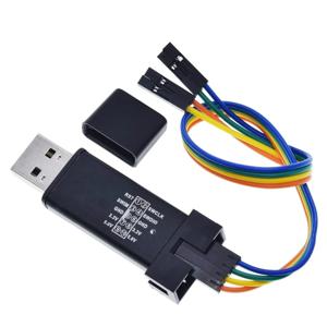 1/2/5세트 ST LINK Stlink ST-Link V2 미니 STM8 STM32 시뮬레이터 다운로드 프로그래머 프로그래밍 커버 케이블 포함 ST Link V2