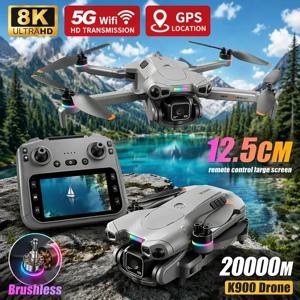 휴대용 RC 드론 전문가용 장애물 회피 8K 듀얼 카메라 원격 조종 항공기 항공 사진 촬영 헬리콥터 접이식 쿼드콥터